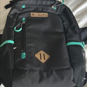 Columbia Black and Teal Men's Backpack